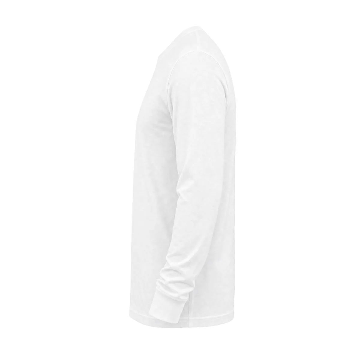 Golden Retrievers Faceoff — Long Sleeve Tee in White, view 3 of 4