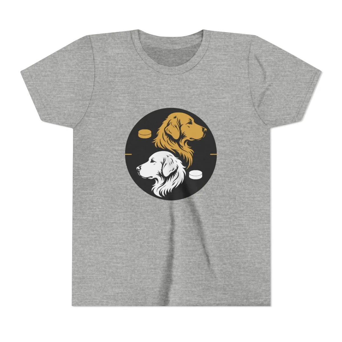 Golden Retrievers Faceoff — Youth Tee