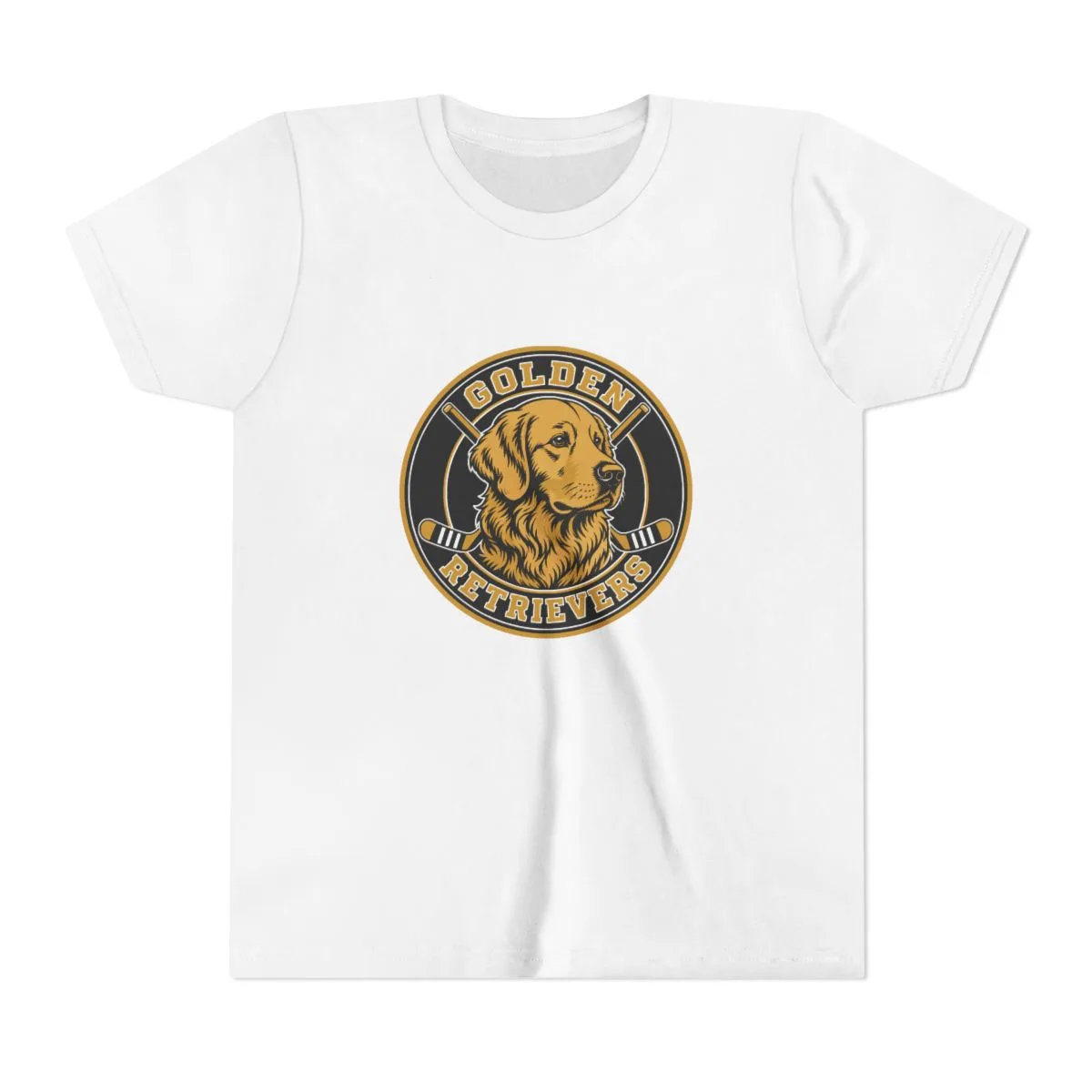 Golden Retrievers Heritage Seal — Youth Tee