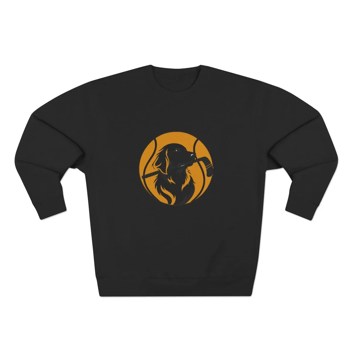 Golden Retrievers Stick Carry — Crewneck