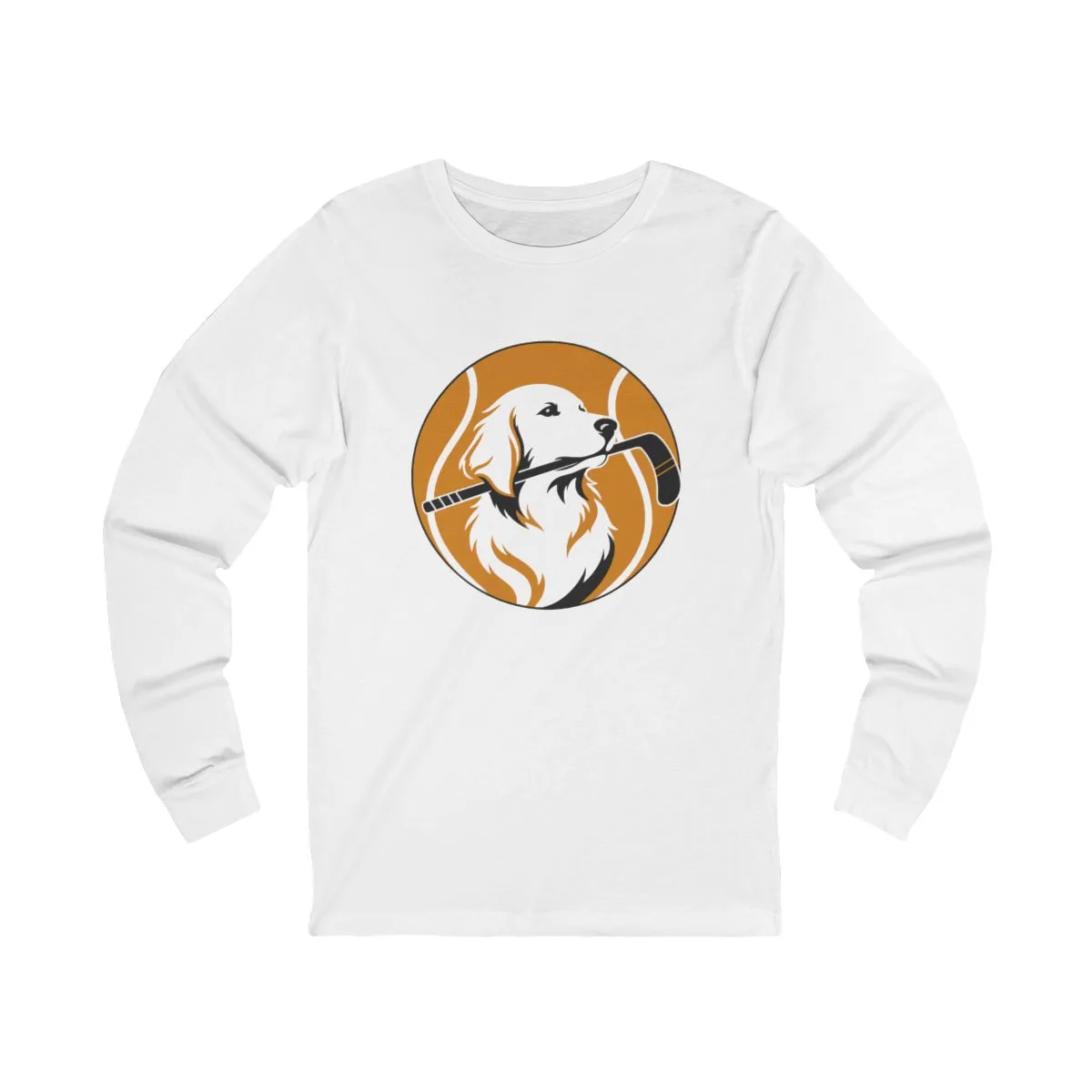 Golden Retrievers Stick Carry — Long Sleeve Tee