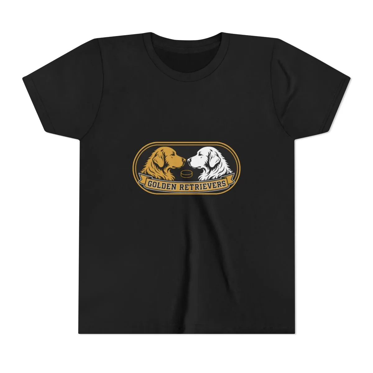 Golden Retrievers Boop — Youth Tee