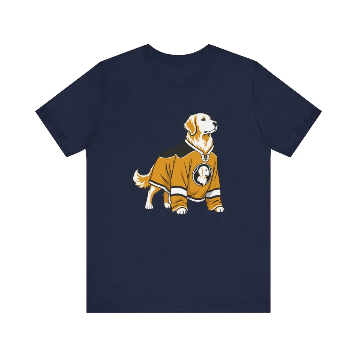 Golden Retrievers In Uniform — Tee