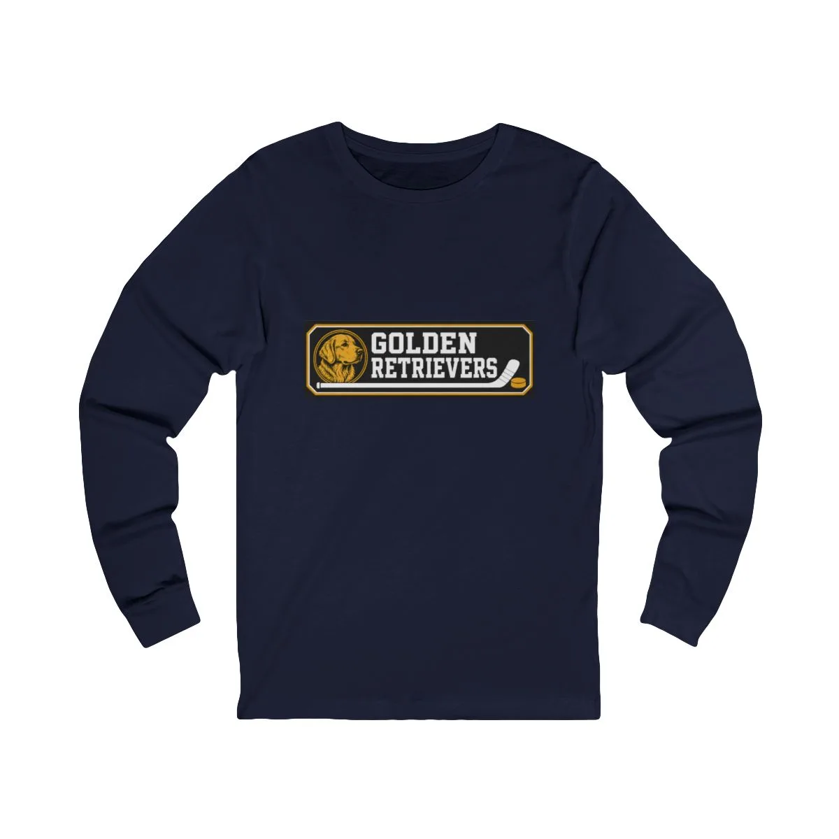 Golden Retrievers Rink Board — Long Sleeve Tee