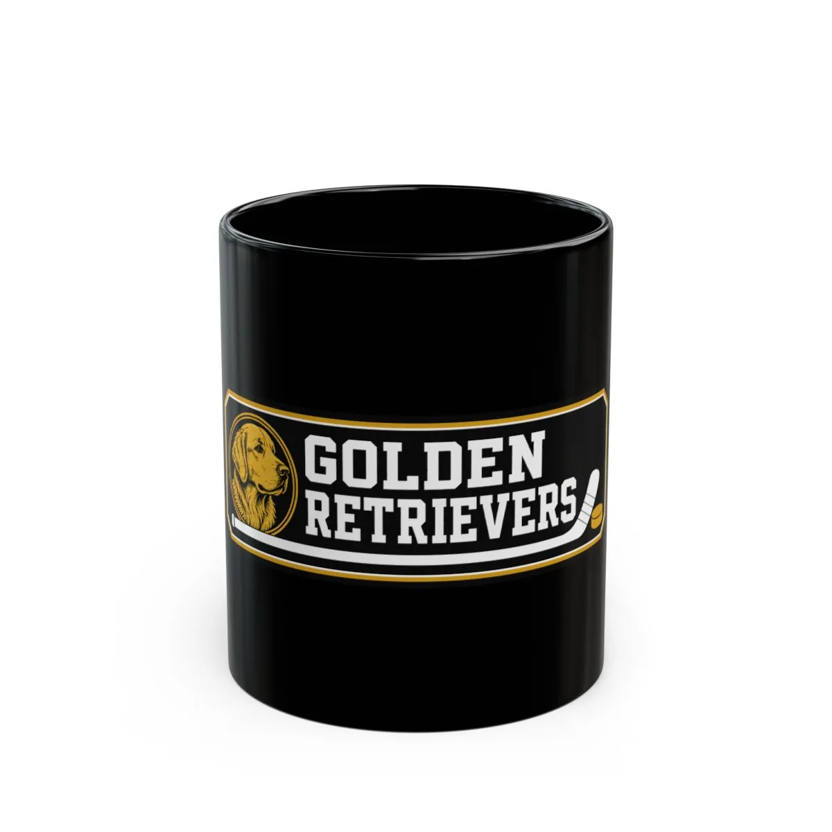 Golden Retrievers Rink Board — Mug